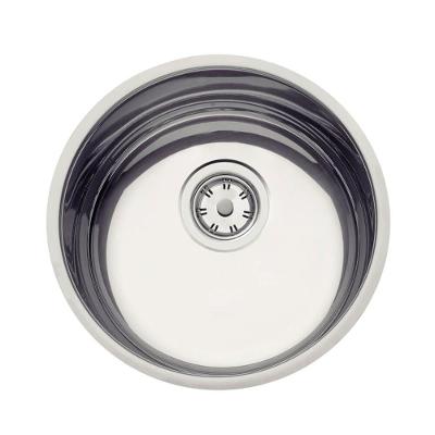 Cuba De Embutir Tramontina Luna 30 Bl Em Aço Inox Polido ø30cm