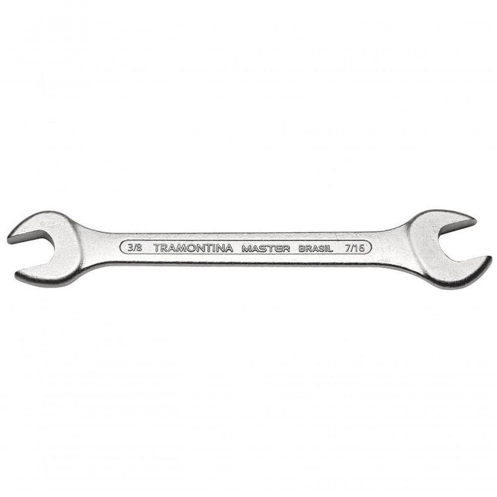 Chave Fixa Tramontina Master 3-8x7-16" Com Corpo Em Aço Especial Cromado - 1