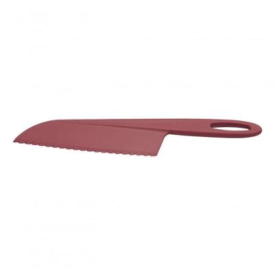 Faca Para Bolo Tramontina Ability 30cm Em Nylon Vermelha