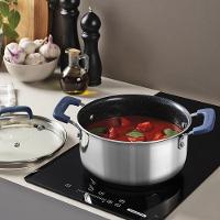 Caçarola Tramontina Romagna Aço Inox E Alumínio 20cm Com Revestimento Cerâmico Black Stone - 2