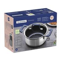 Caçarola Tramontina Romagna Aço Inox E Alumínio 20cm Com Revestimento Cerâmico Black Stone - 5