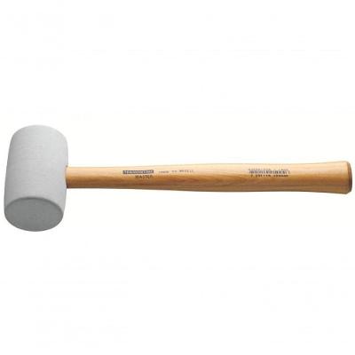 Martelo De Borracha Tramontina Master 450g Com Cabo De Madeira Modelo Americano
