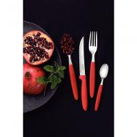 Faqueiro Tramontina Ipanema 24 Peças Inox Vermelho - 2