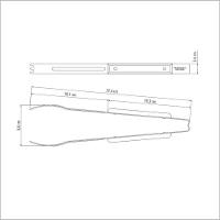 Pegador Para Carne Tramontina Churrasco Com Lâmina Inox E Cabo De Madeira 37cm - 2