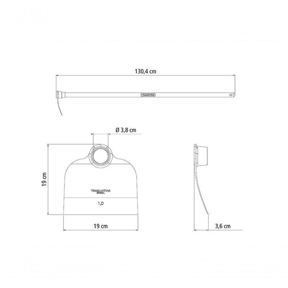 Enxada Para Solo Pesado 1.0 Tramontina Em Aço Com Cabo De Madeira 130cm - 3