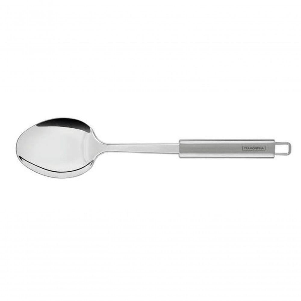 Colher Para Arroz Tramontina Marffim Em Aço Inox - 1
