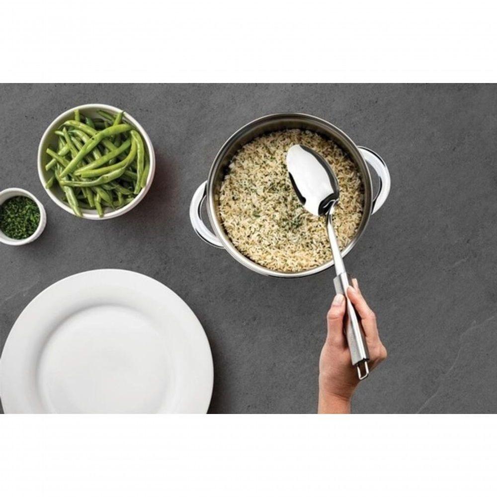 Colher Para Arroz Tramontina Marffim Em Aço Inox - 2