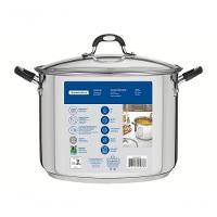 Caldeirão Tramontina Astro Silicone 30cm Em Aço Inox Com Tampa De Vidro - 5