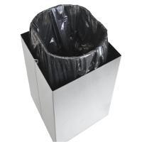 Lixeira Inox Luz Slim Tramontina Com Acabamento Escovado 5,5 Litros