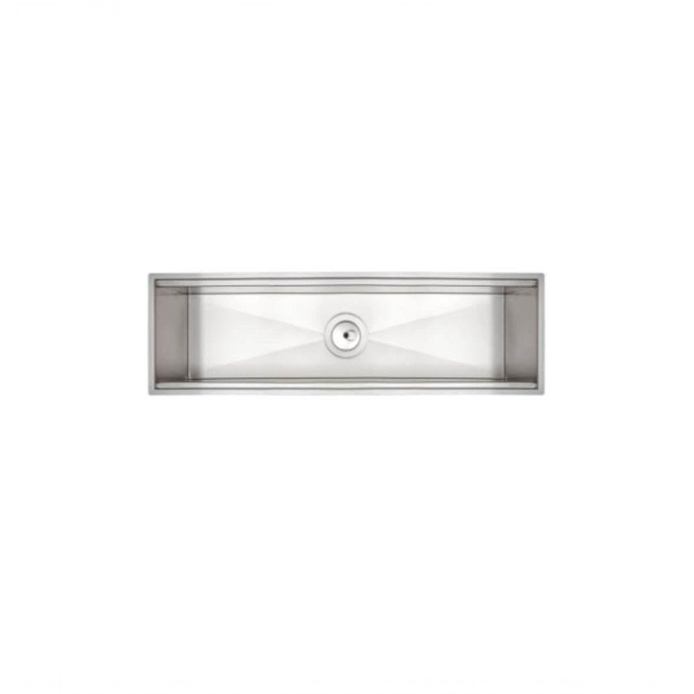 Canal Organizador Em Inox Tramontina Para Sobrepor Com Acabamento Acetinado 60x18 Cm - 1