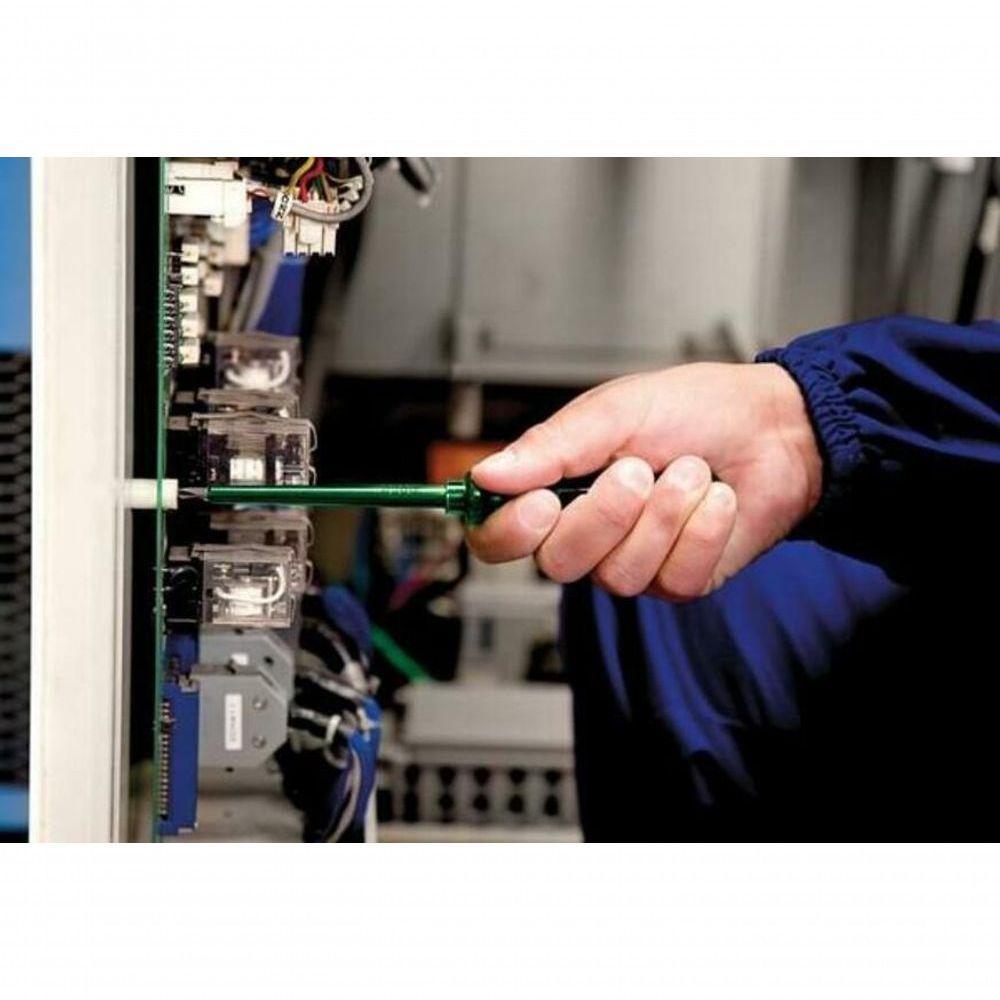 Chave De Fenda Isolada Ponta Cruzada Em Aço Cromo Vanádio 6x150mm 1-4x6" Tramontina Pro - 2