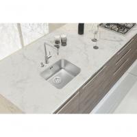 Cuba De Embutir Tramontina Dora 40 Bl R6 Em Inox Acabamento Escovado Com Válvula 4 1-2?? 40x34 Cm - 4