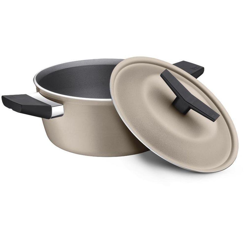 Caçarola Tramontina Spezia Induction Areia Em Alumínio Com Revestimento Em Antiaderente 24 Cm - 3