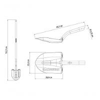 Pá De Bico Tramontina Em Aço Com Cabo De Madeira 120cm 416-20 - 3