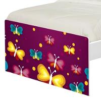 Cama Solteiro Hop Borboletas Com Colchão - 5