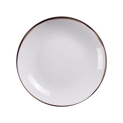 Prato Fundo Tramontina Canyon 21cm Em Porcelana Decorada
