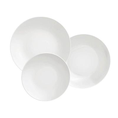 Jogo De Pratos Tramontina Leonora Em Porcelana 12 Peças