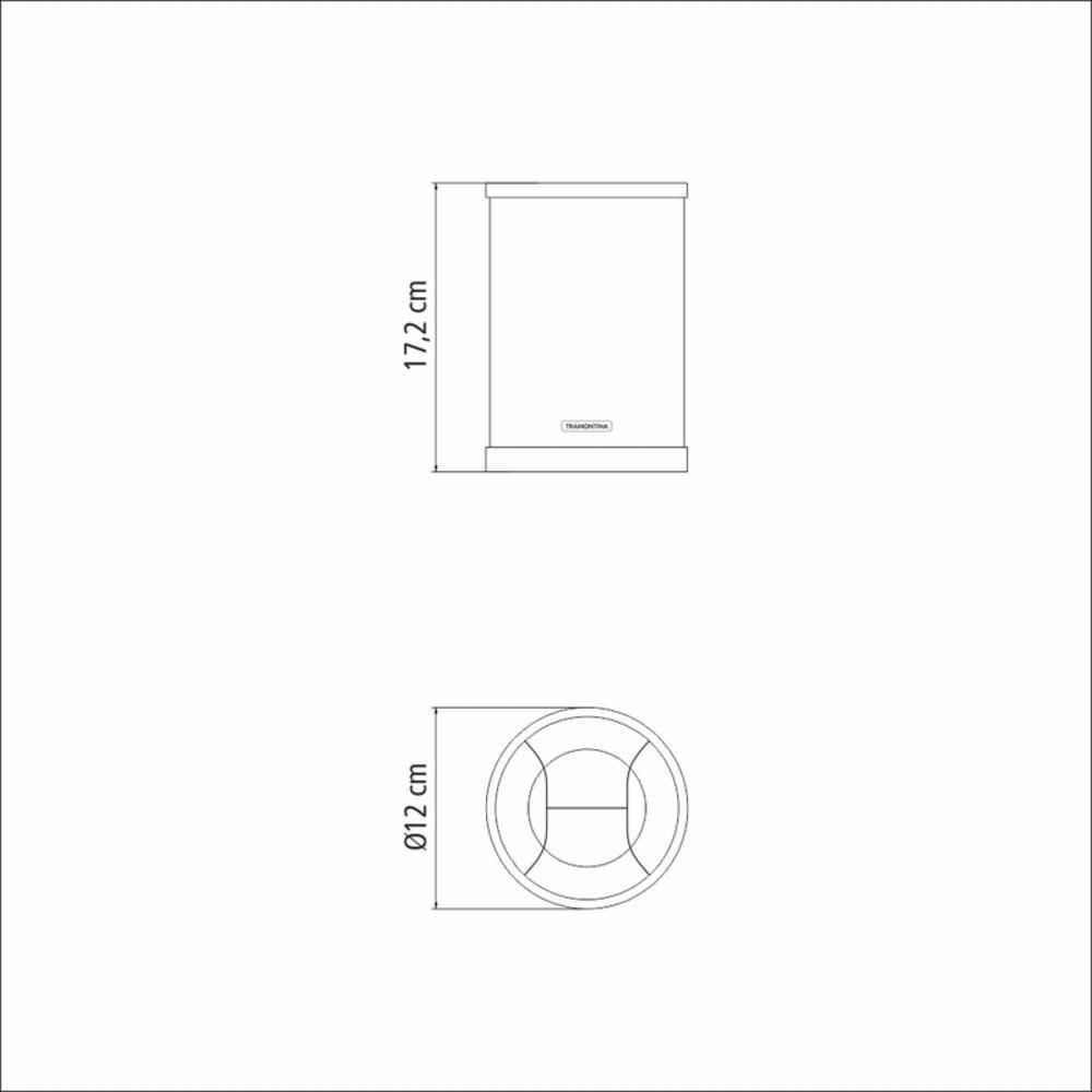 Porta-utensílios Giratório Em Aço Inox Tramontina - 4