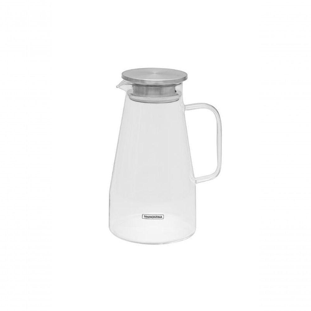Jarra Tramontina Em Vidro Borossilicato 1,8 Litros Com Tampa Aço Inox - 1