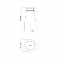 Jarra Tramontina Em Vidro Borossilicato 1,8 Litros Com Tampa Aço Inox - 5