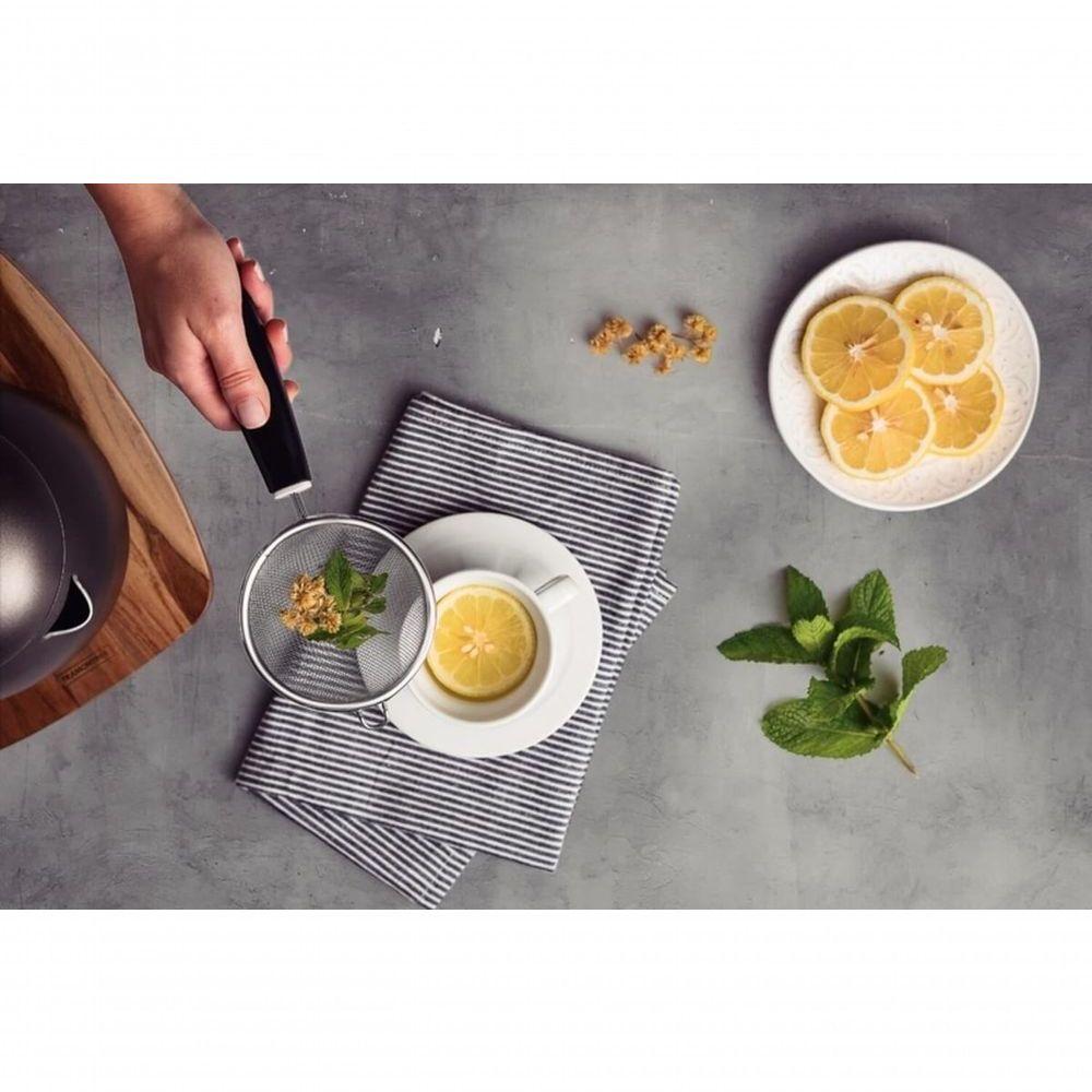 Peneira Tramontina Utilitá Em Nylon Com Cabo Preto 9cm - 2