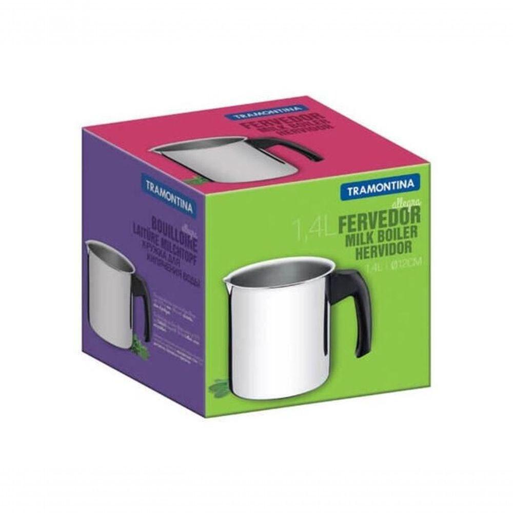Fervedor Tramontina Allegra Aço Inox E Cabo De Baquelite 12cm 1,4 L - 2