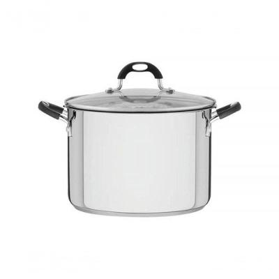 Espagueteira Tramontina Astro Silicone 24cm Em Inox Com Tampa De Vidro