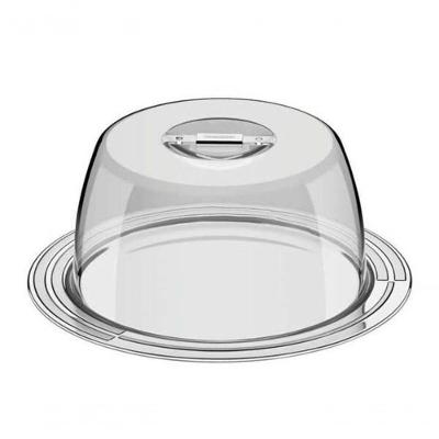 Porta-queijo Tramontina Ciclo Em Aço Inox 25cm