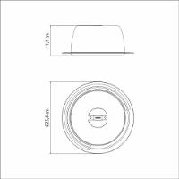 Porta-queijo Tramontina Ciclo Em Aço Inox 25cm - 4