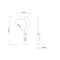 Foicinha Para Soja Tramontina Em Aço Com Cabo De Madeira - 3