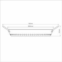 Grelha Tramontina Profissional 30cm Alumínio Anodizado Grafite - 5