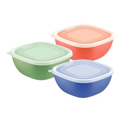 Pote Em Polipropileno Com Tampa Transparente 2 Litros Cores Diversas Mixcolor Tramontina