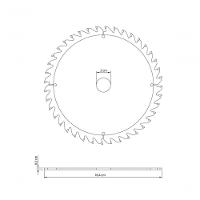 Disco De Corte Tramontina 7.1-4" 24 Dentes Master Para Serra Circular - 2