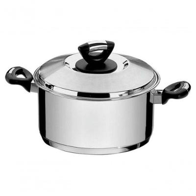 Caçarola Funda Tramontina Solar Baquelite Aço Inox 28cm