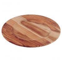 Sousplat Tramontina Redondo Em Madeira Teca 33cm - 1