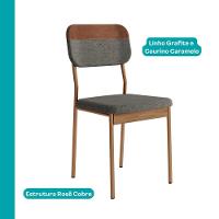 Conjunto Sala De Jantar 6 Cadeiras Sonare Carraro - 5