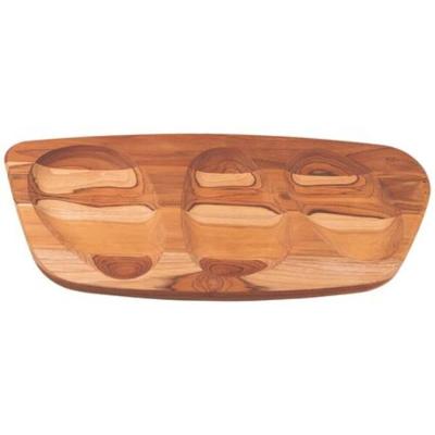 Tábua Para Servir Tramontina Concreta Em Madeira 54x24cm