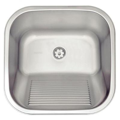 Tanque De Encaixe Tramontina Hera Compact 25 Litros Em Inox Acabamento Escovado 40x40cm