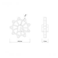 Espaçador Plástico Circular Tramontina Para Ferragens 20mm Saco Com 100 Unidades - 4