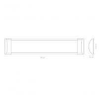 Luminária Led Tramontina De Sobrepor 1600 Lm 18 W Bivolt 3000 K Luz Amarela - 2