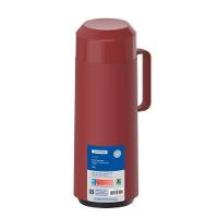 Garrafa Térmica Tramontina Exata Vermelha Com Ampola De Vidro E Tampa Rosqueável 1 Litro - 5