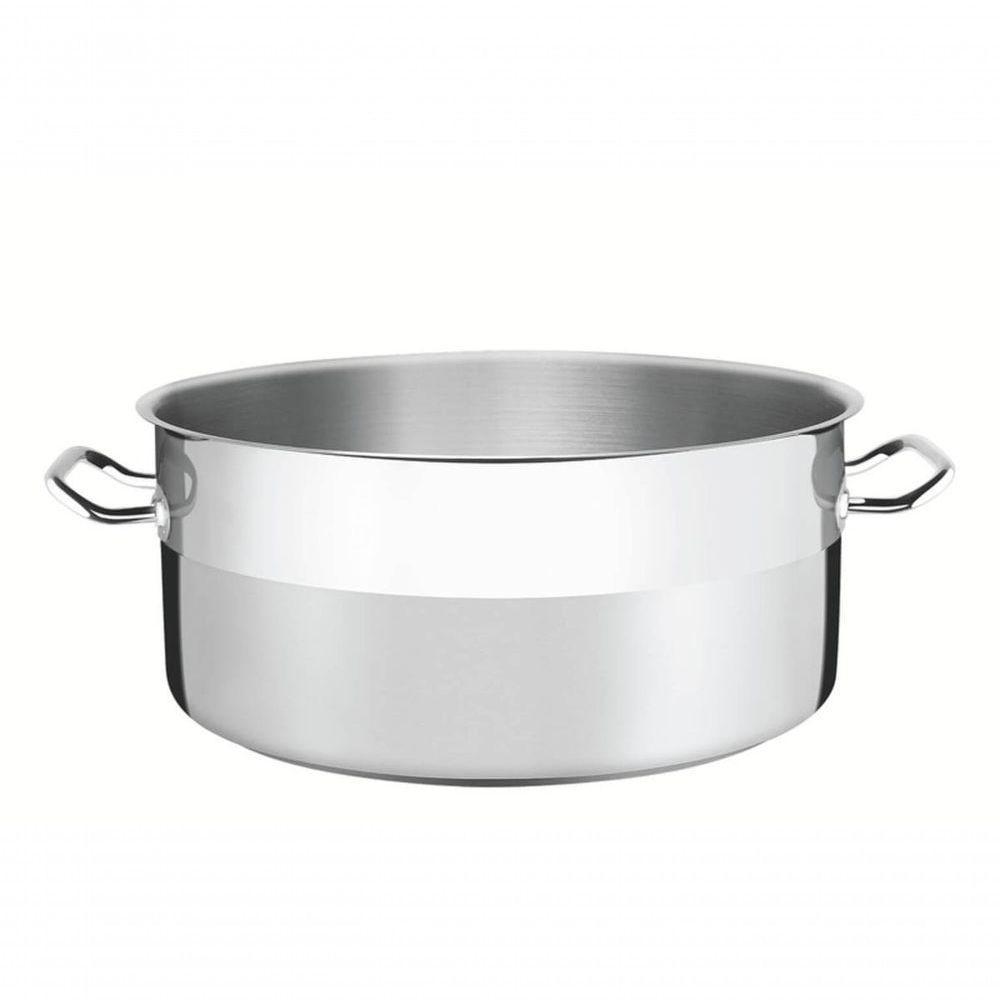 Caçarola Rasa Tramontina Professional Aço Inox Sem Tampa 45cm - 1