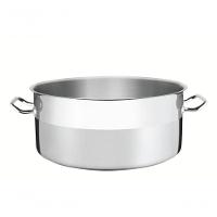 Caçarola Rasa Tramontina Professional Aço Inox Sem Tampa 45cm - 1