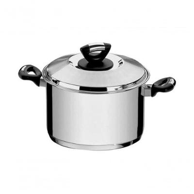 Caldeirão Tramontina Solar Baquelite Aço Inox 24cm
