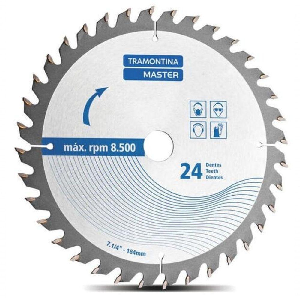 Disco De Corte Tramontina 7.1-4" 36 Dentes Master Para Serra Circular - 1