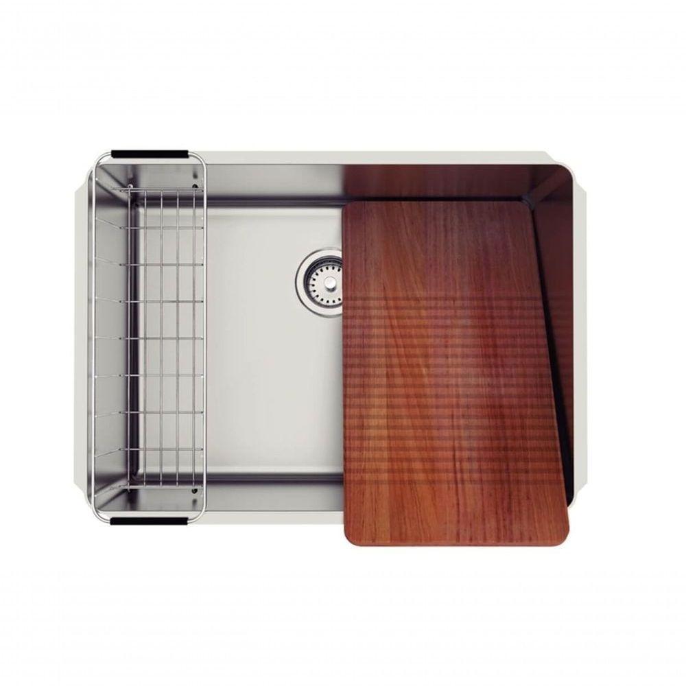 Tanque De Embutir Tramontina Jumbo Em Aço Inox 108 L 70x50cm - 4