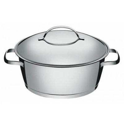 Caçarola Rasa Tramontina Allegra Aço Inox 22 Cm 3,3 L