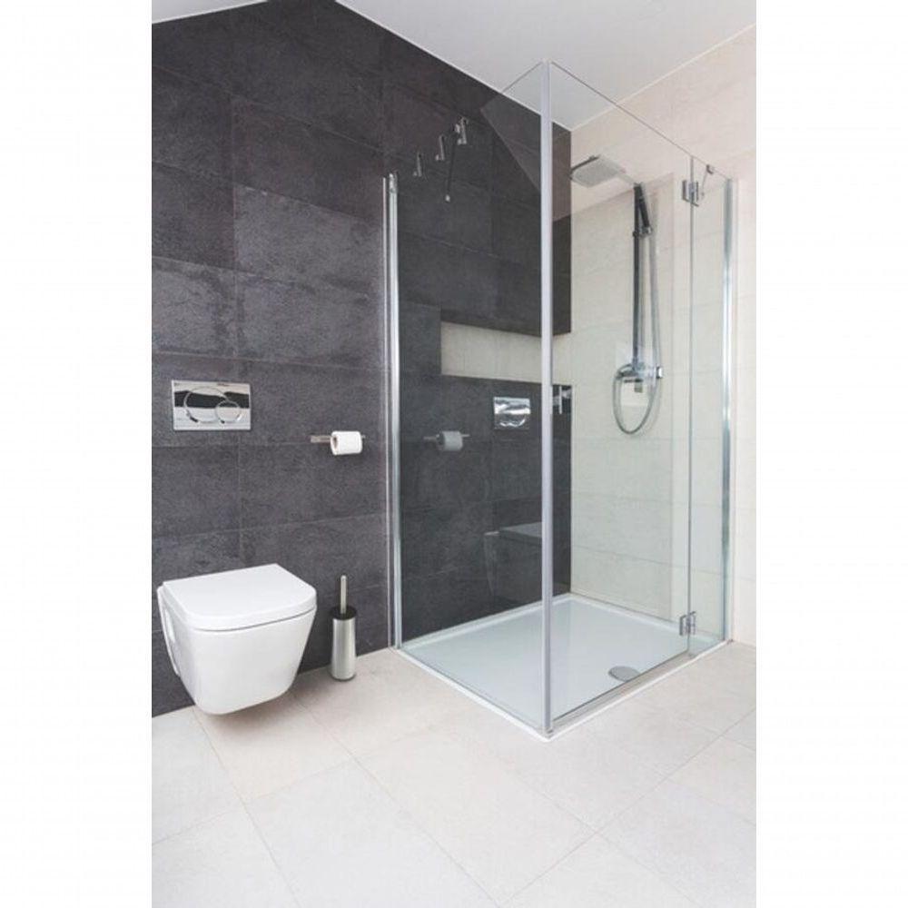 Escova Para Banheiro Tramontina Em Aço Inox Com Acabamento Acetinado - 2