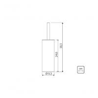 Escova Para Banheiro Tramontina Em Aço Inox Com Acabamento Acetinado - 5