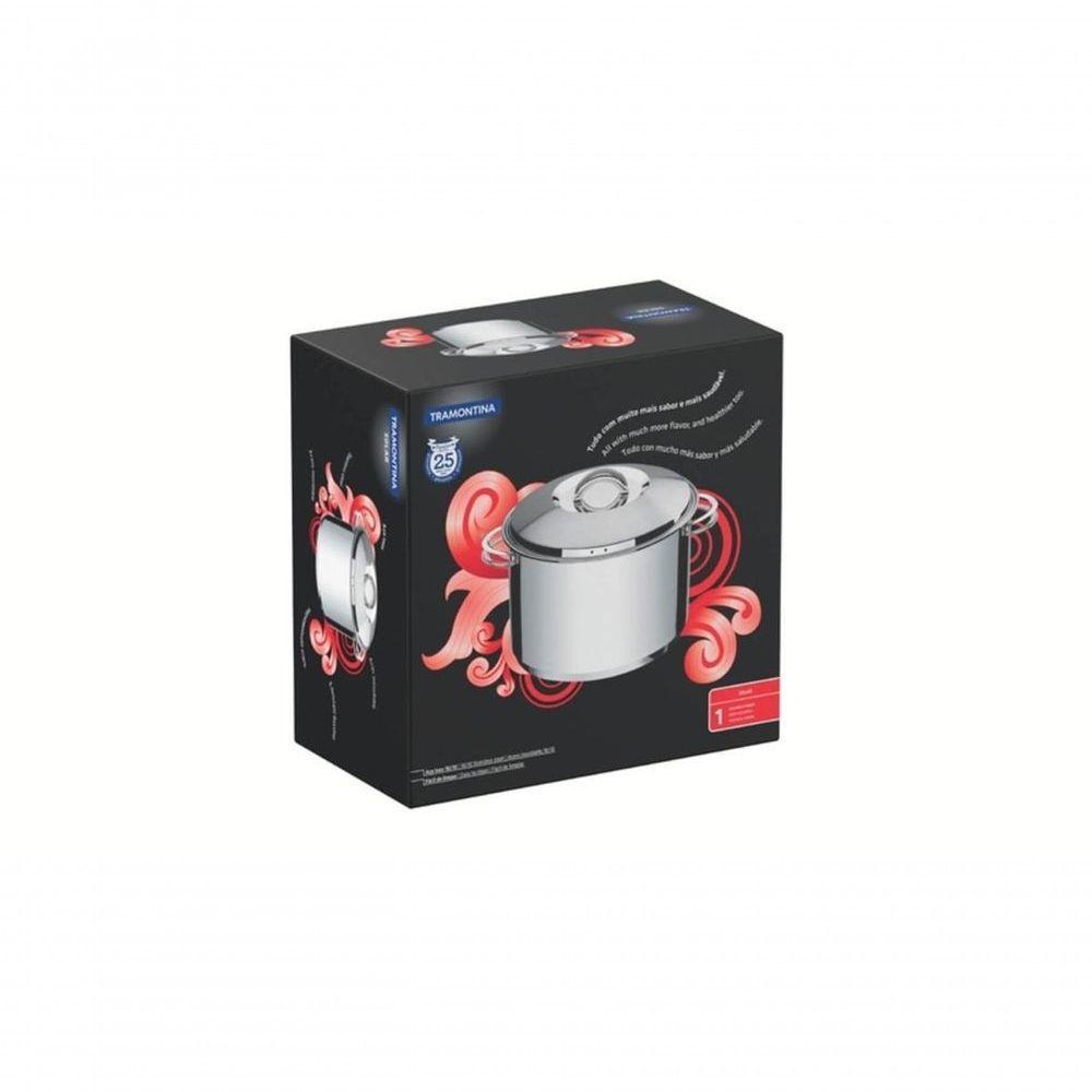 Caçarola Funda Tramontina Solar 16cm Em Aço Inox - 3